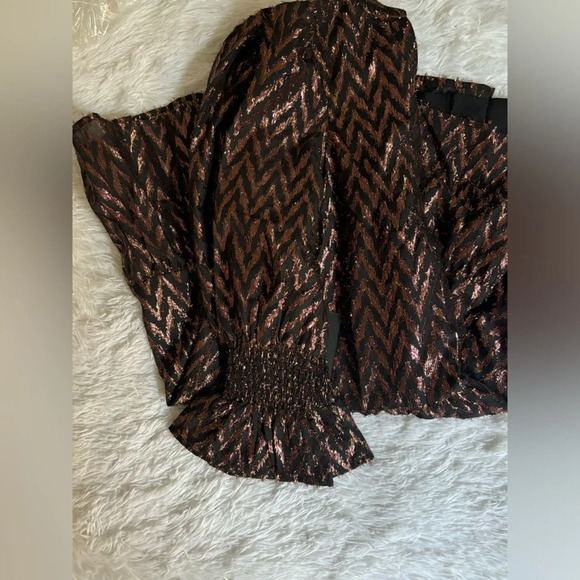 Pomander place Women’s Metallic Ikat Kenzo Dress - Picture 7 of 8